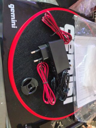 Géminis TT-900 Rojo |  Tocadiscos con Sistema de S