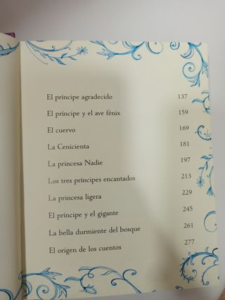 Libro infantil Cuentos ilustrados princesas.