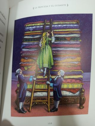 Libro infantil Cuentos ilustrados princesas.