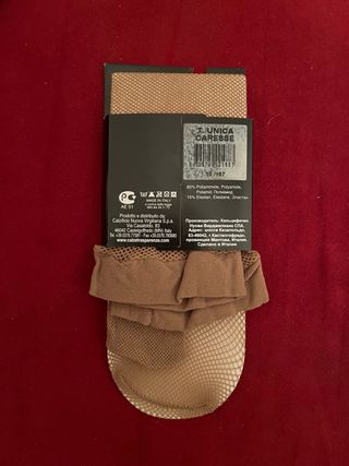 Gambaletti/calzini rete (3 pezzi € 6)