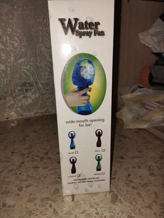 Ventilador spray de agua