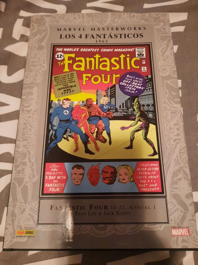 MARVEL MASTERWORKS LOS 4 FANTASTICOS 1 Y 2