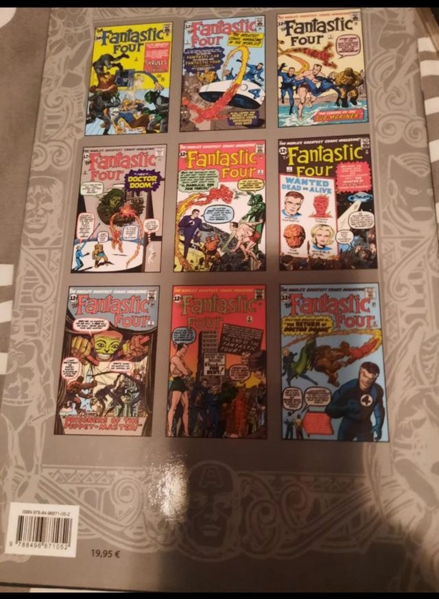 MARVEL MASTERWORKS LOS 4 FANTASTICOS 1 Y 2