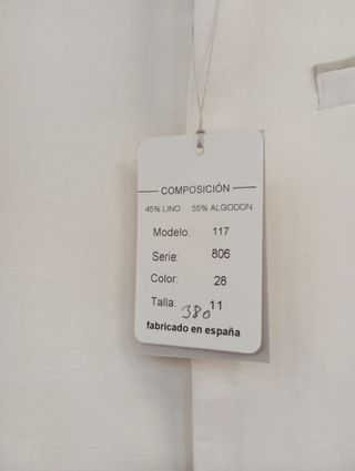 Traje de comunión. Talla 11.