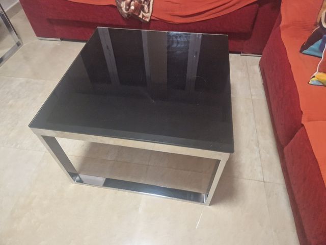 Mesas de cristal para salón de casa