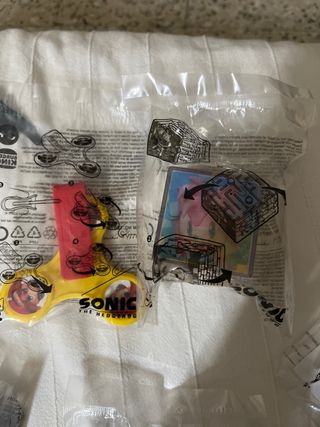 LOTE JUGUETES BURGUER KING