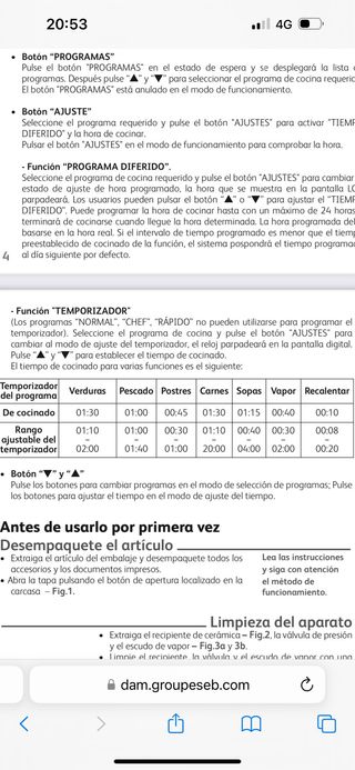 Robot de cocina Tefal multicook pro