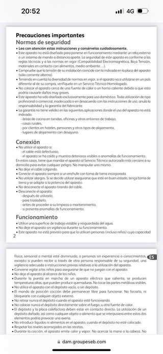 Robot de cocina Tefal multicook pro