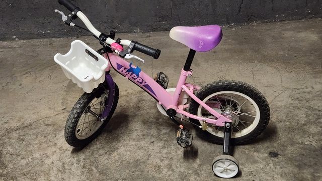 Bicicleta niña rosa 3 a 5 años