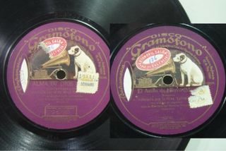 8X DISCO PIZARRA LA VOZ DE SU AMO-GRAMOFONO