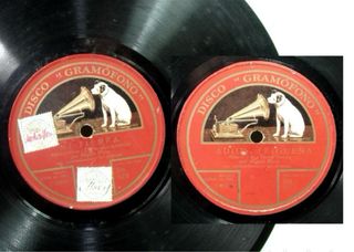 8X DISCO PIZARRA LA VOZ DE SU AMO-GRAMOFONO