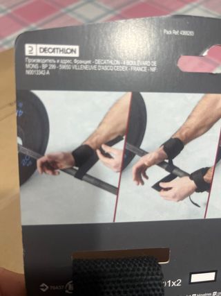 Straps peso muerto sin estrenar