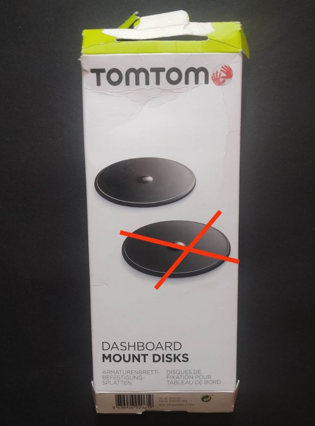 Discos adhesivos para TomTom