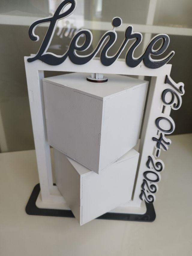 Marco de fotos giratorio 💞