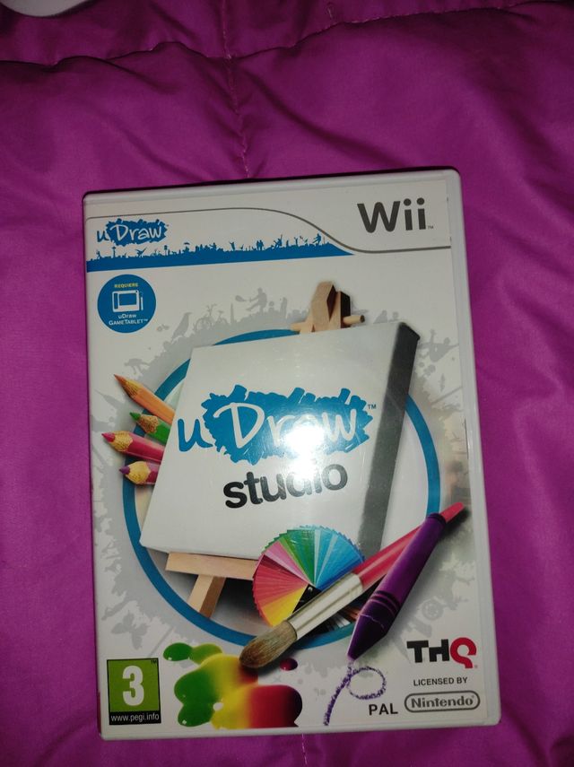 Tableta U draw Wii + juego