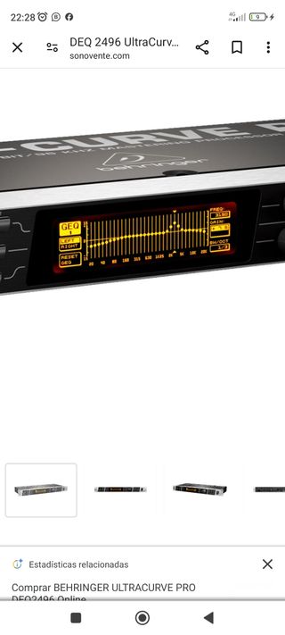 Procesador limitador y ecualizador