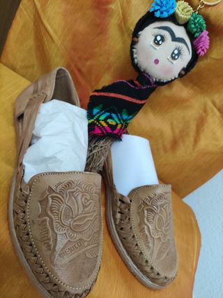 Sandalias mexicanas color marrón 🟤