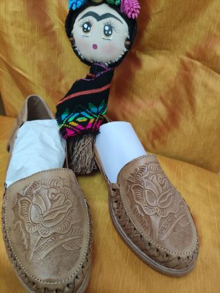 Sandalias mexicanas color marrón 🟤