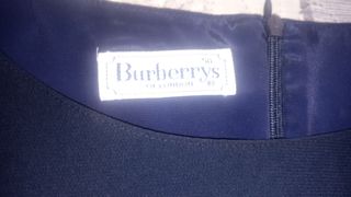 Traje burberry mujer talla 48-50 azul boda ceremon
