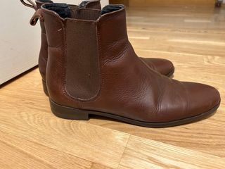 Botines marrones de Zara talla 39