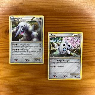 Carte Pokemon Aggron & Aron