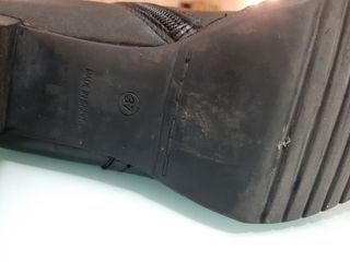 Botas altas de piel talla 37