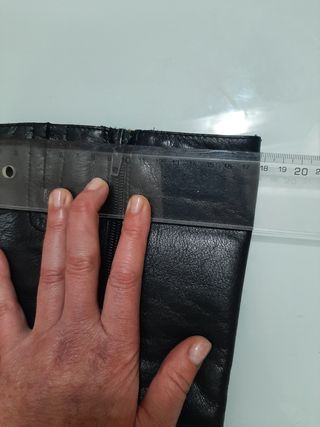 Botas altas de piel talla 37