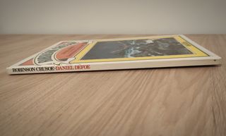Libro Robinson Crusoe, año 1981