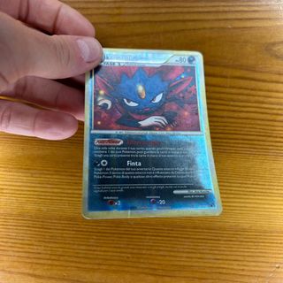 Carta Pokemon Weavile Rara Reverse