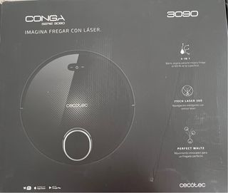 Conga Láser Serie 3090 ( aspiradora, fregona y mo