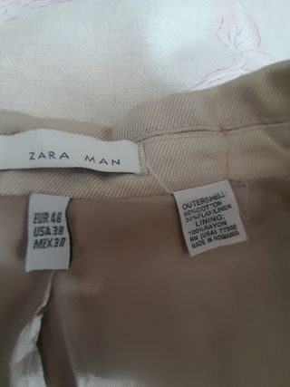 Chaqueta Hombre Zara