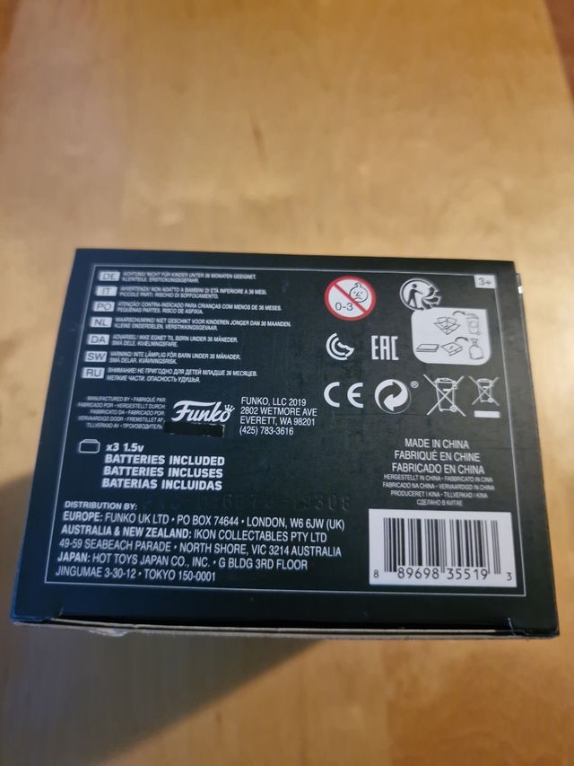 FUNKO DARTH VADER, LUZ Y SONIDO