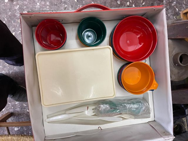 Caja camper cocacola vintage