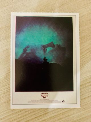 Cartelera / Locandina Rosermary’s Baby