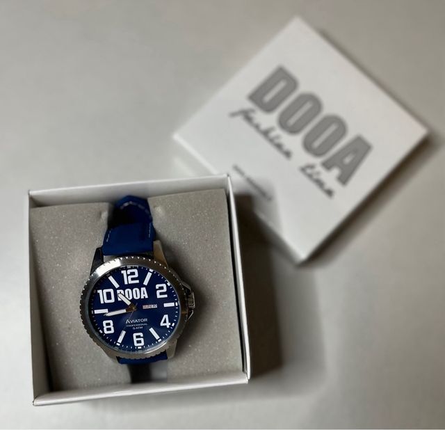 Orologio Uomo Dooa blu / nuovo con cartellino
