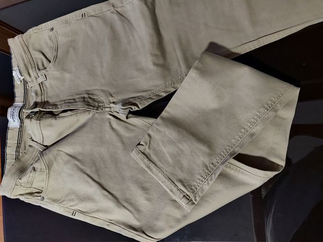 Jeans bege homem Springfield skinny w30