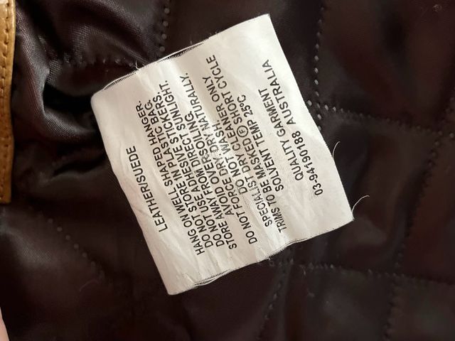 Giacca vintage donna in vera pelle