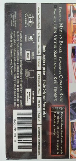 Asalto al poder (1978) 🎬🍿 ¡NUEVO, PRECINTADO!