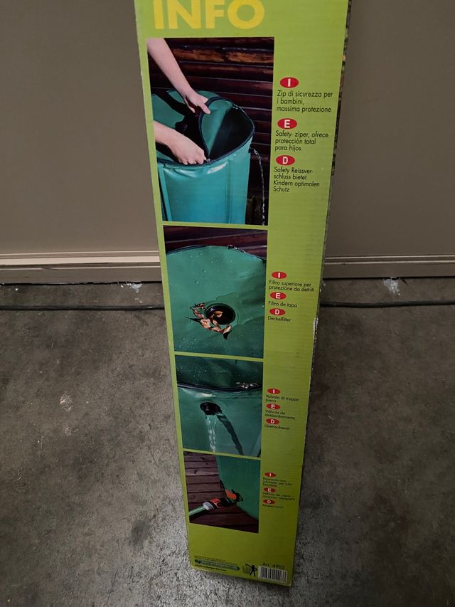 deposito de aguas pluviales