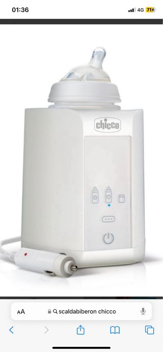 Scaldabiberon portatile chicco 