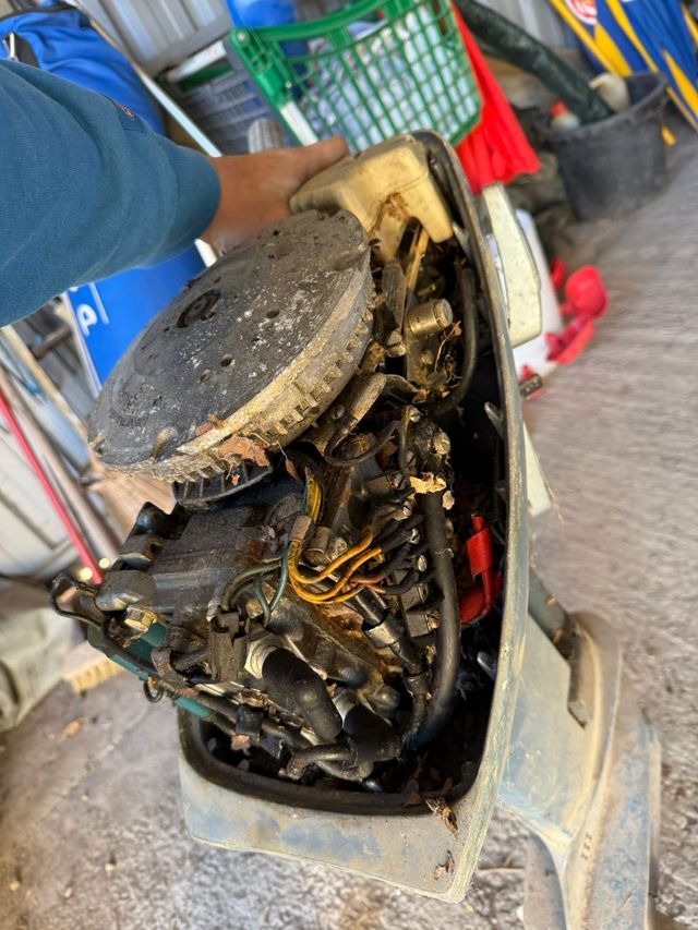 Motor fuera borda 2t evinrude 15cv