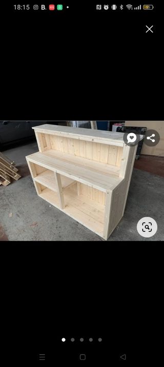 Mostrador,barra de bar,paradas de mercad