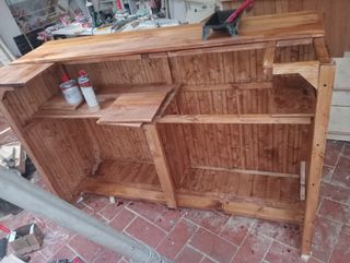 Mostrador,barra de bar,paradas de mercad