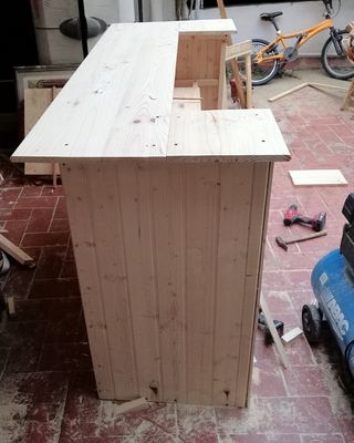 Mostrador,barra de bar,paradas de mercad