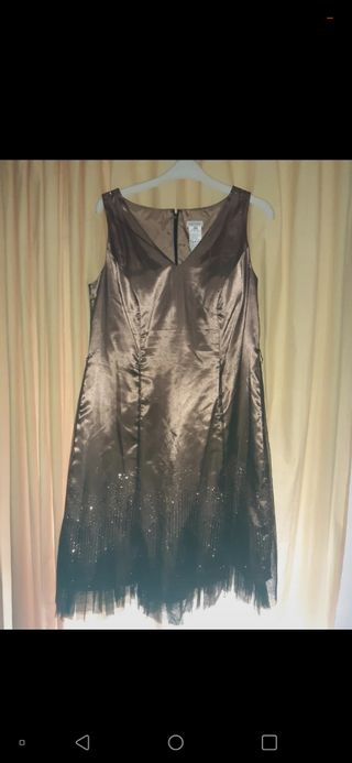 Traje de fiesta. El corte Inglés