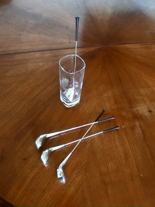 4 drink coolers golf clubs vintage