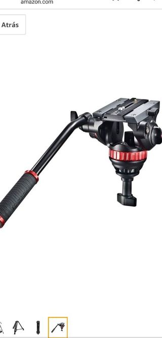 Trípode profesional Manfrotto MVH502A 546GB-1 NEW!