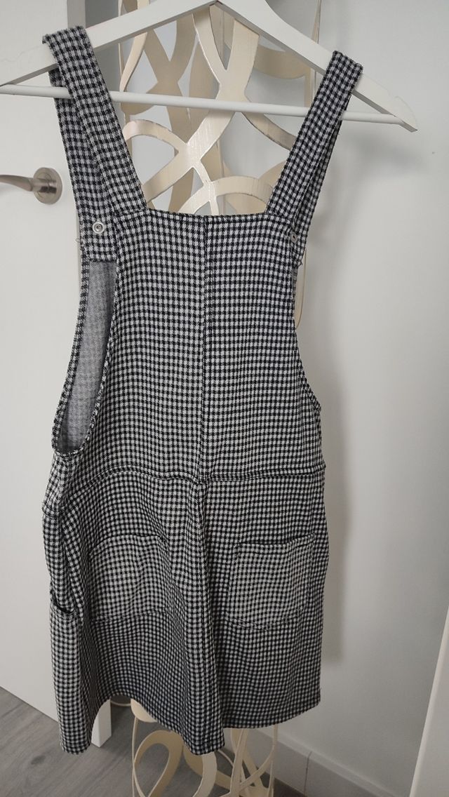 Peto cuadritos Zara Talla S