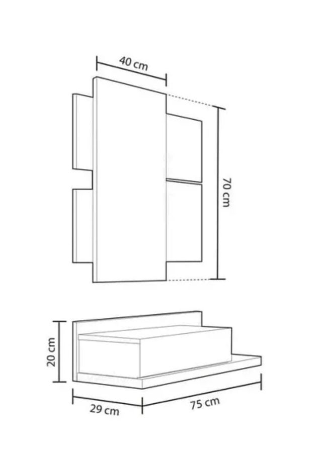 Mueble recibidor Tekkan