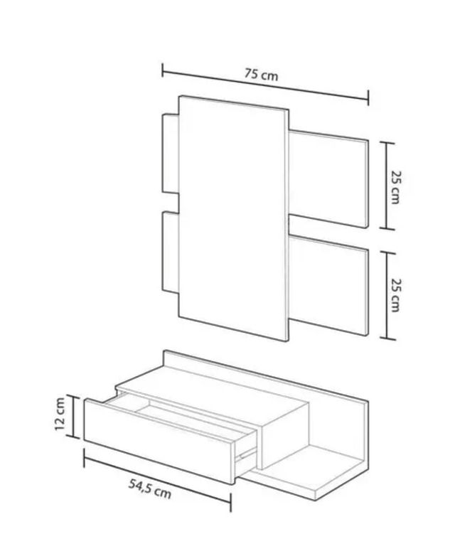Mueble recibidor Tekkan